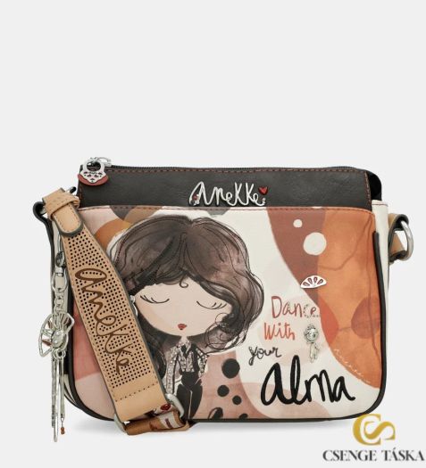 Anekke közepes crossbody táska 3 rekesszel Alma Cikkszám: 40703-062 large