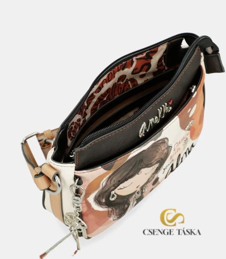 Anekke közepes crossbody táska 3 rekesszel Alma Cikkszám: 40703-062 large