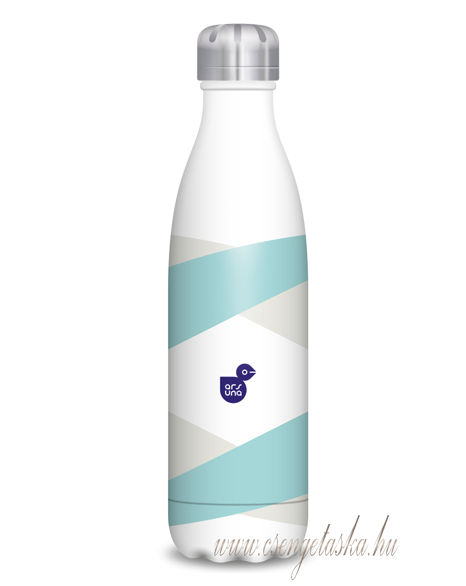 Ars Una duplafalú fémkulacs-500 ML - STRIPED